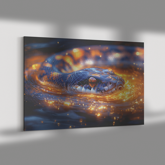 Anaconda_Swimming_Gracefully_Through_Glo_H_Rectangle_Dramatic_Shadow_Mockup.png