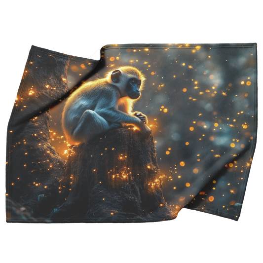Black_and_White_Colobus_Monkey_Resting_o_H_Blanket_Top_Bottom_Folds_Mockup.png