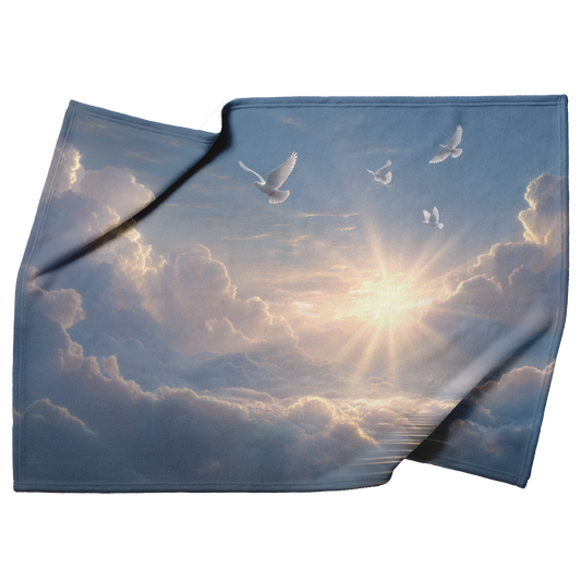 Golden_Stairs_Rising_Above_Clouds_With_F_H_Blanket_Top_Bottom_Folds_Mockup.png