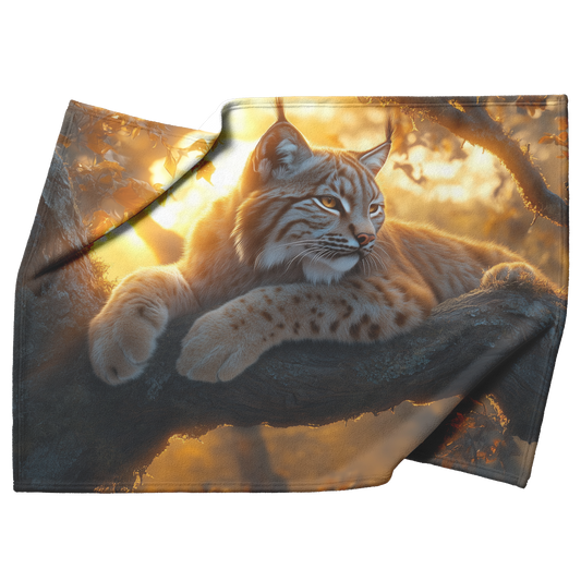 Lynx_Perched_on_a_Glowing_Ancient_Tree_B_H_Blanket_Top_Bottom_Folds_Mockup.png