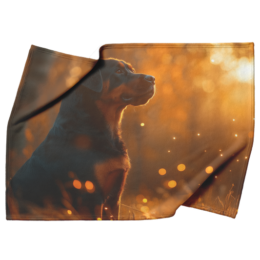 Majestic_Rottweiler_in_Forest_Clearing_w_H_Blanket_Top_Bottom_Folds_Mockup.png