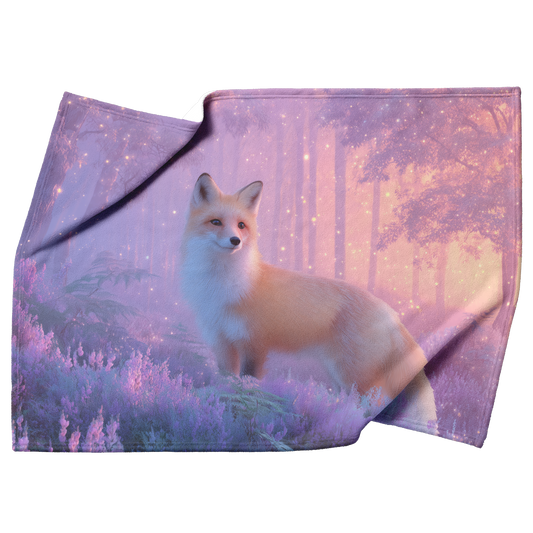 Pastel_Orange_Fox_In_Candy_Colored_Fores_H_Blanket_Top_Bottom_Folds_Mockup.png