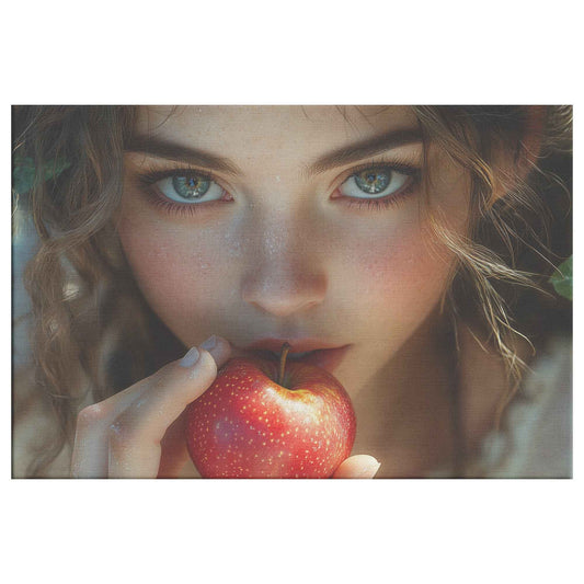 Eve's Delight Temptation in the Orchard Exquisite Canvas Wall Art Decor