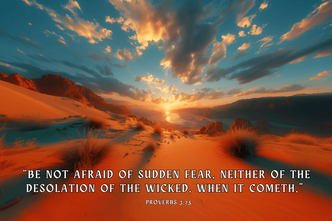 Finding Peace in Uncertain Times: Trusting God's Promise in Proverbs 3:25 - Awakening Righteousness