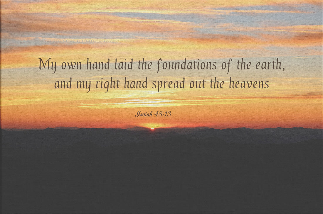 Unveiling the Power of Creation: Isaiah 48:13 and Awakening Righteousness - Awakening Righteousness