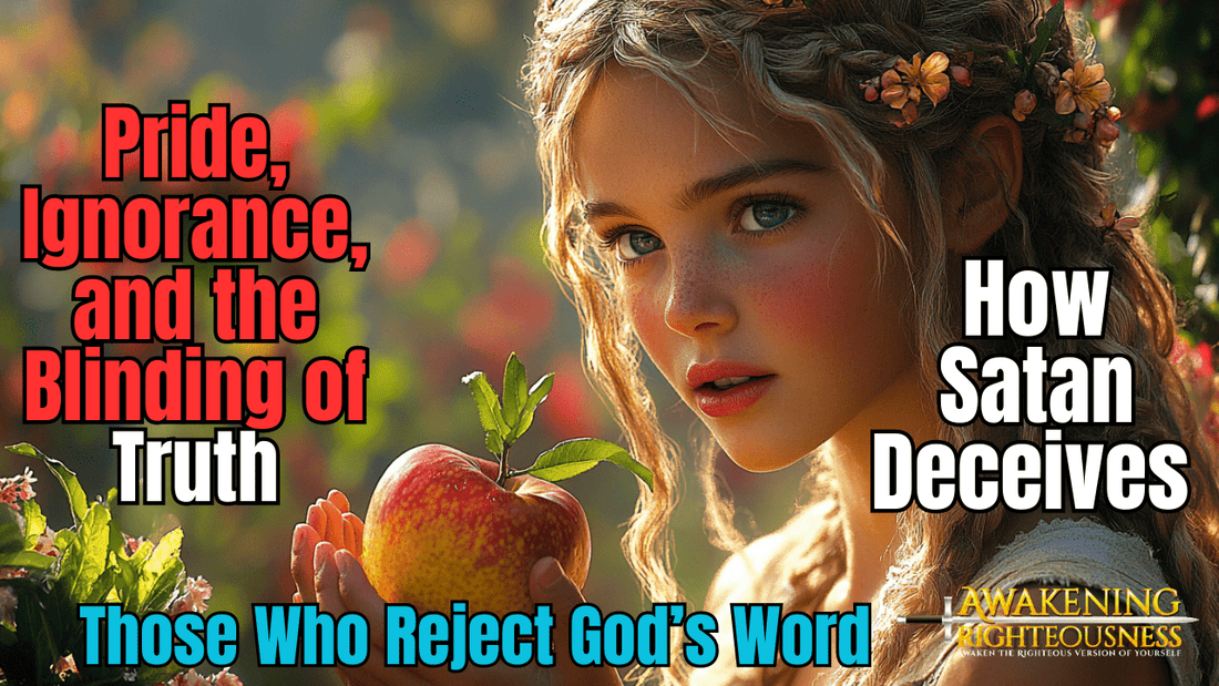 Pride, Ignorance, and the Blinding of Truth: How Satan Deceives Those Who Reject God’s Word - Awakening Righteousness