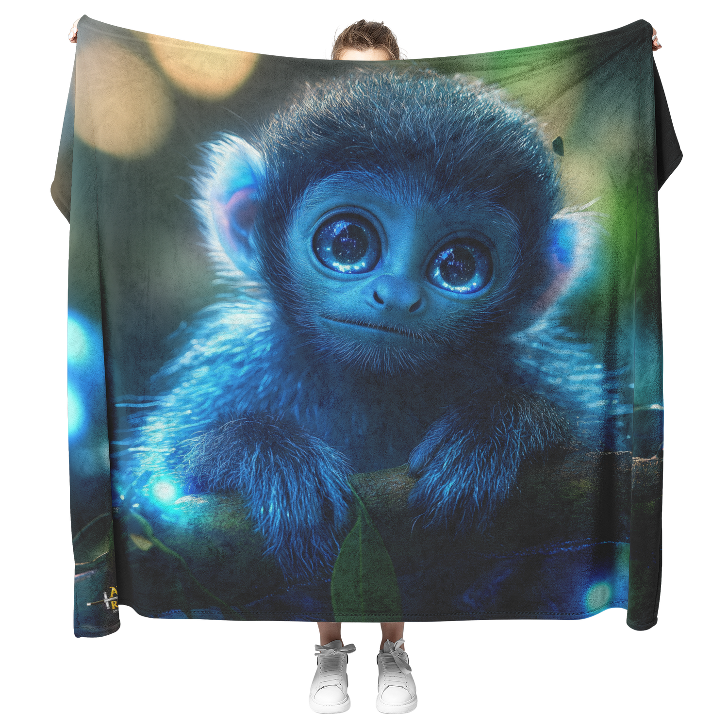 🐒Monkey Sherpa Fleece Blankets | Awakening Aesthetics