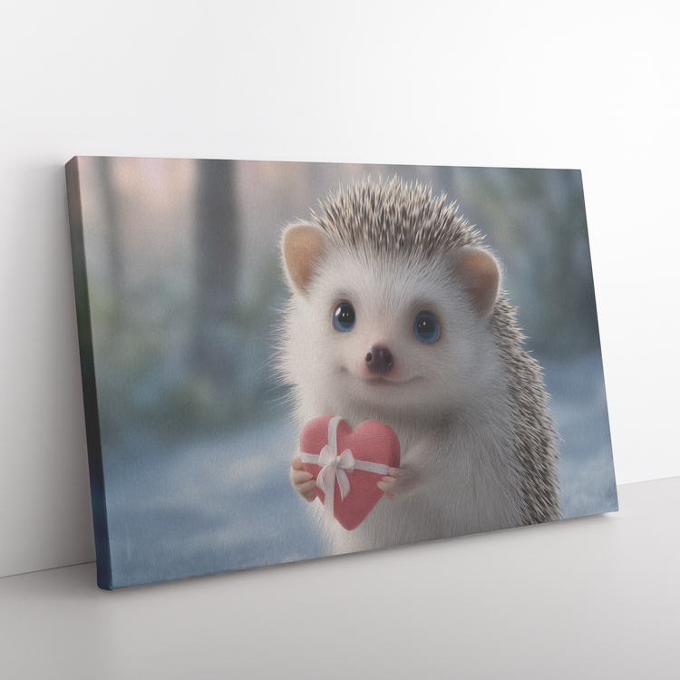 🦔 Hedgehog Canvas Wall Art Collection | Awakening Aesthetics