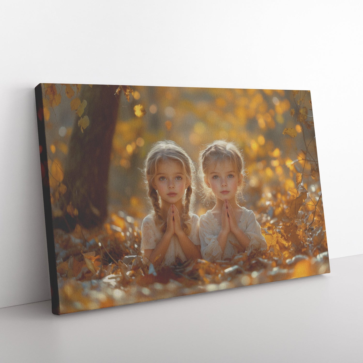 🙏 Children Praying to Jesus Christ Canvas Wall Art Collection | Awakening Aesthetics