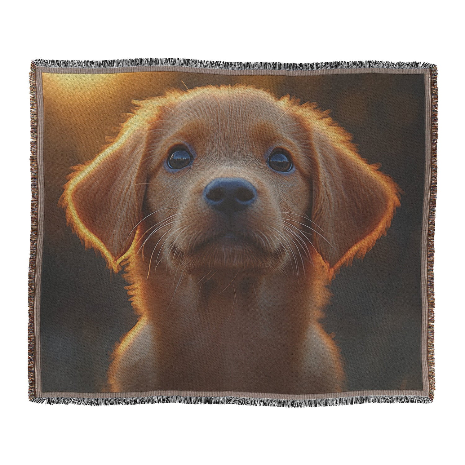 🐕 Dog Woven Throw Blanket Collection | Awakening Aesthetics