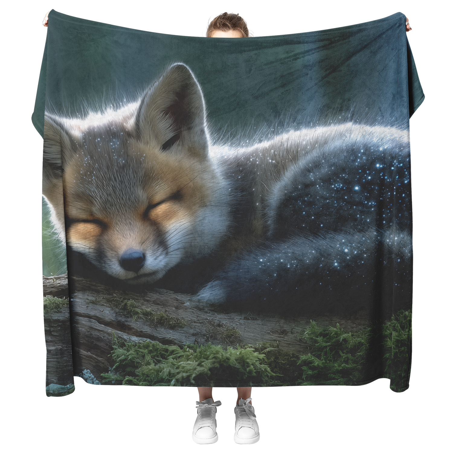 🦊 Fox Sherpa Fleece Blanket Collection | Awakening Aesthetics