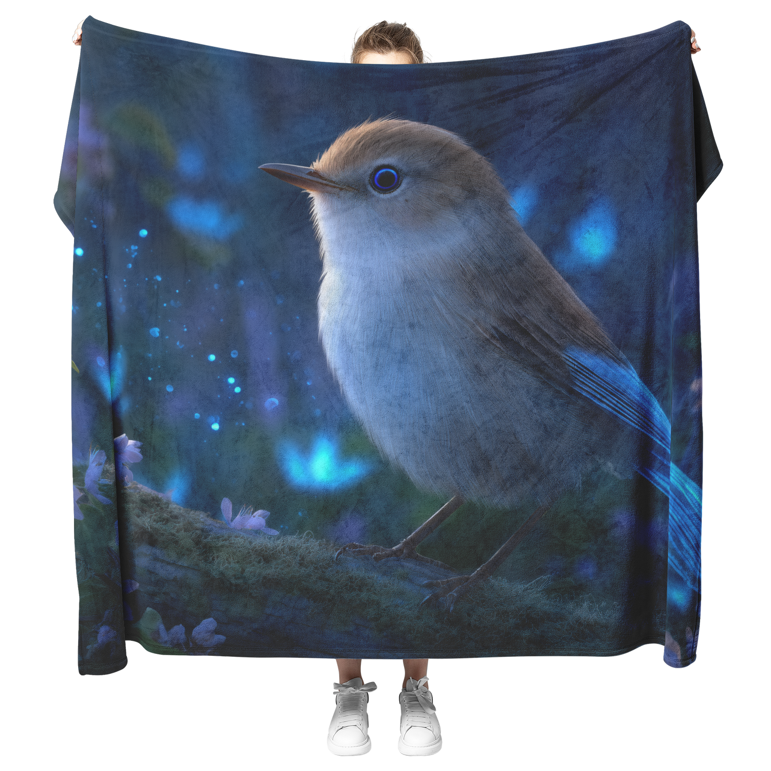 🐦 Magical Birds for Kids Sherpa Fleece Blanket Collection | Awakening Aesthetics