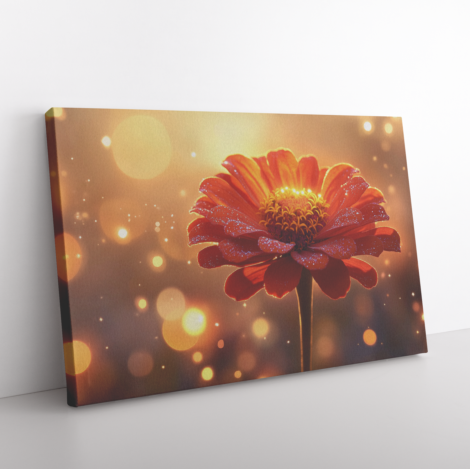 🌺 Zinnia Canvas Wall Art Collection | Awakening Aesthetics