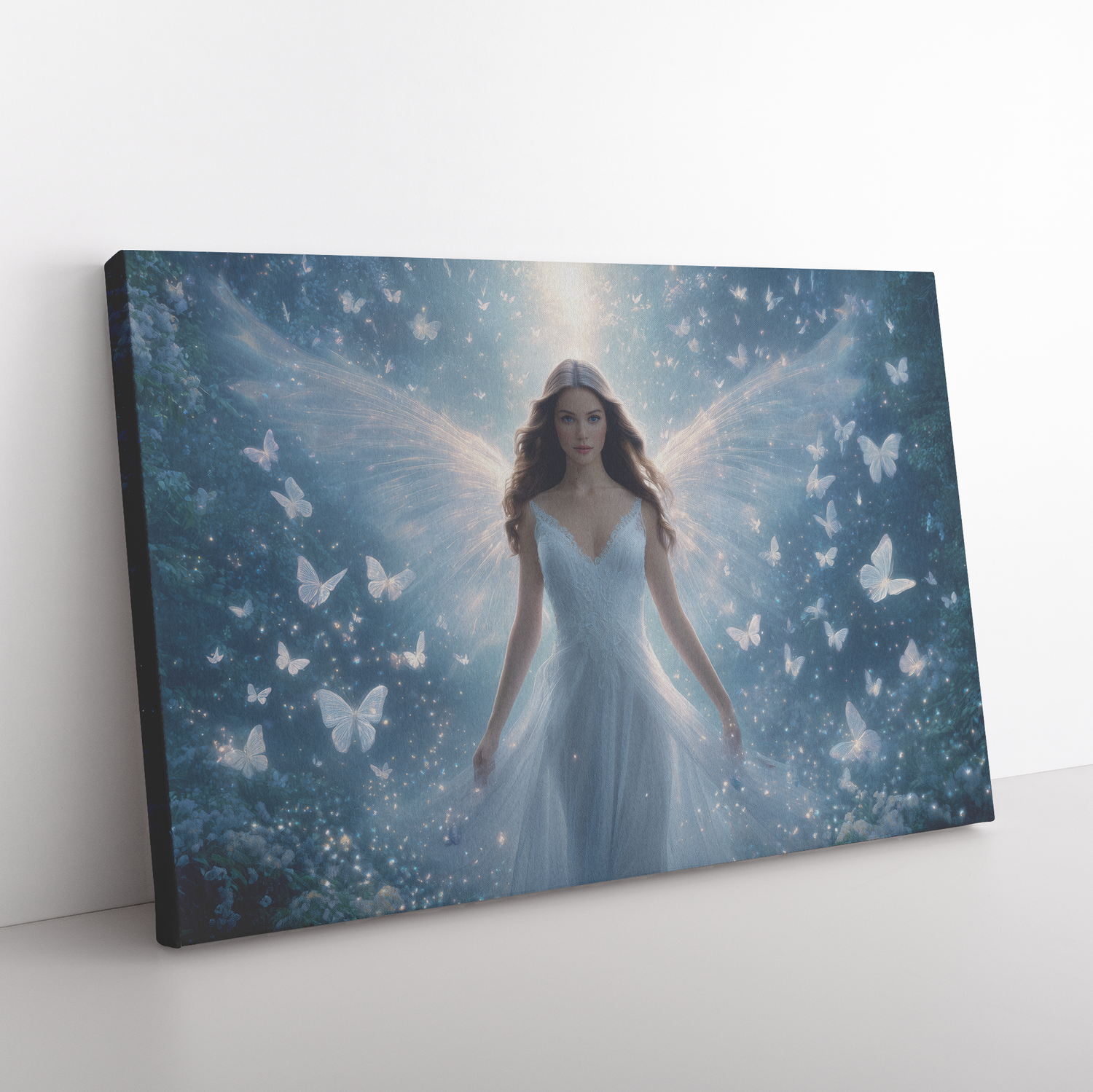 😇 Heavenly Angel Christian Canvas Wall Art Collection | Awakening Aesthetics