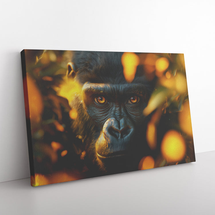 🦍 Gorilla Canvas Wall Art Collection | Awakening Aesthetics