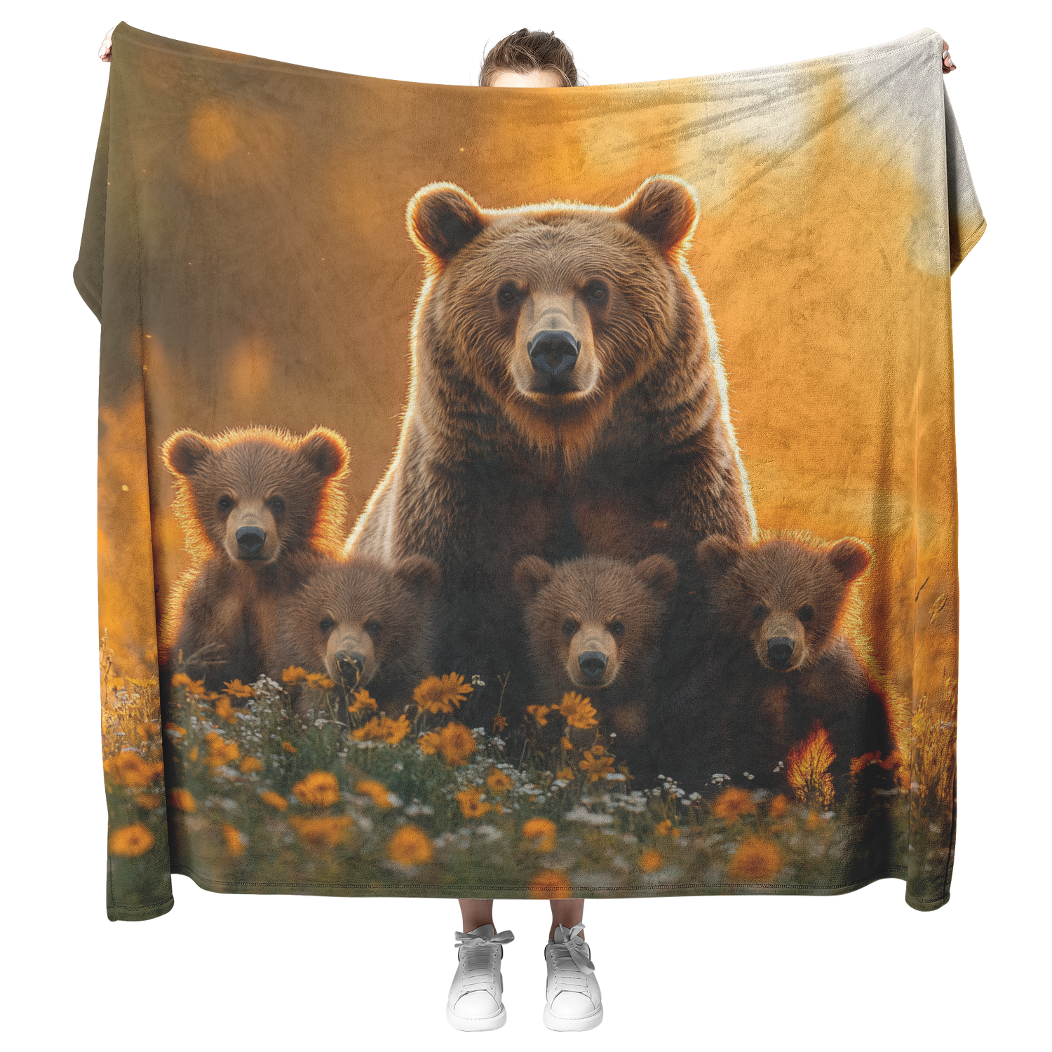 🐻 Bears Sherpa Fleece Blanket Collection | Awakening Aesthetics