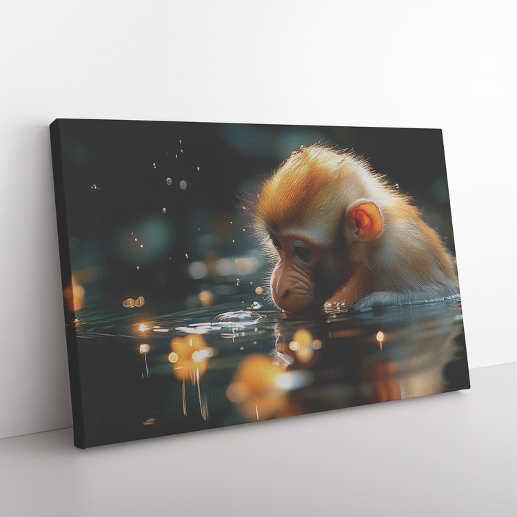 🐒 Proboscis Monkey Canvas Wall Art Collection | Awakening Aesthetics