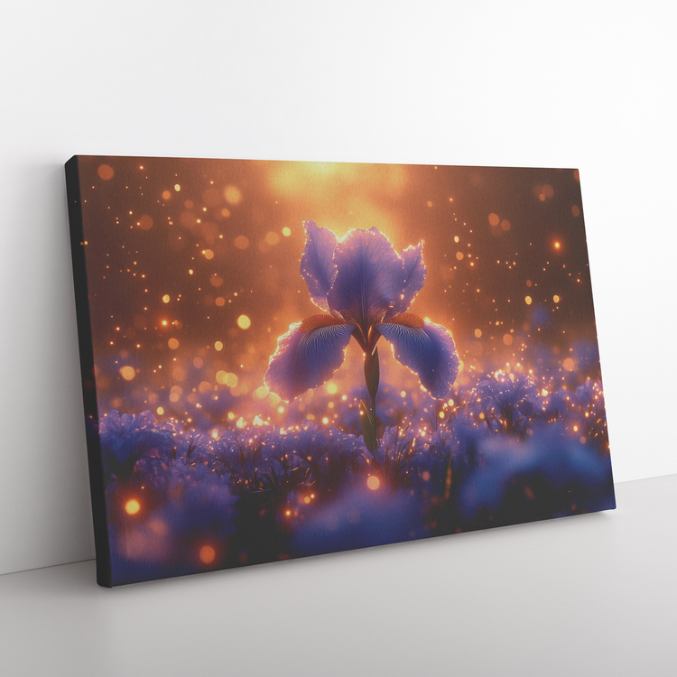 🌸 Iris Canvas Wall Art Collection | Awakening Aesthetics