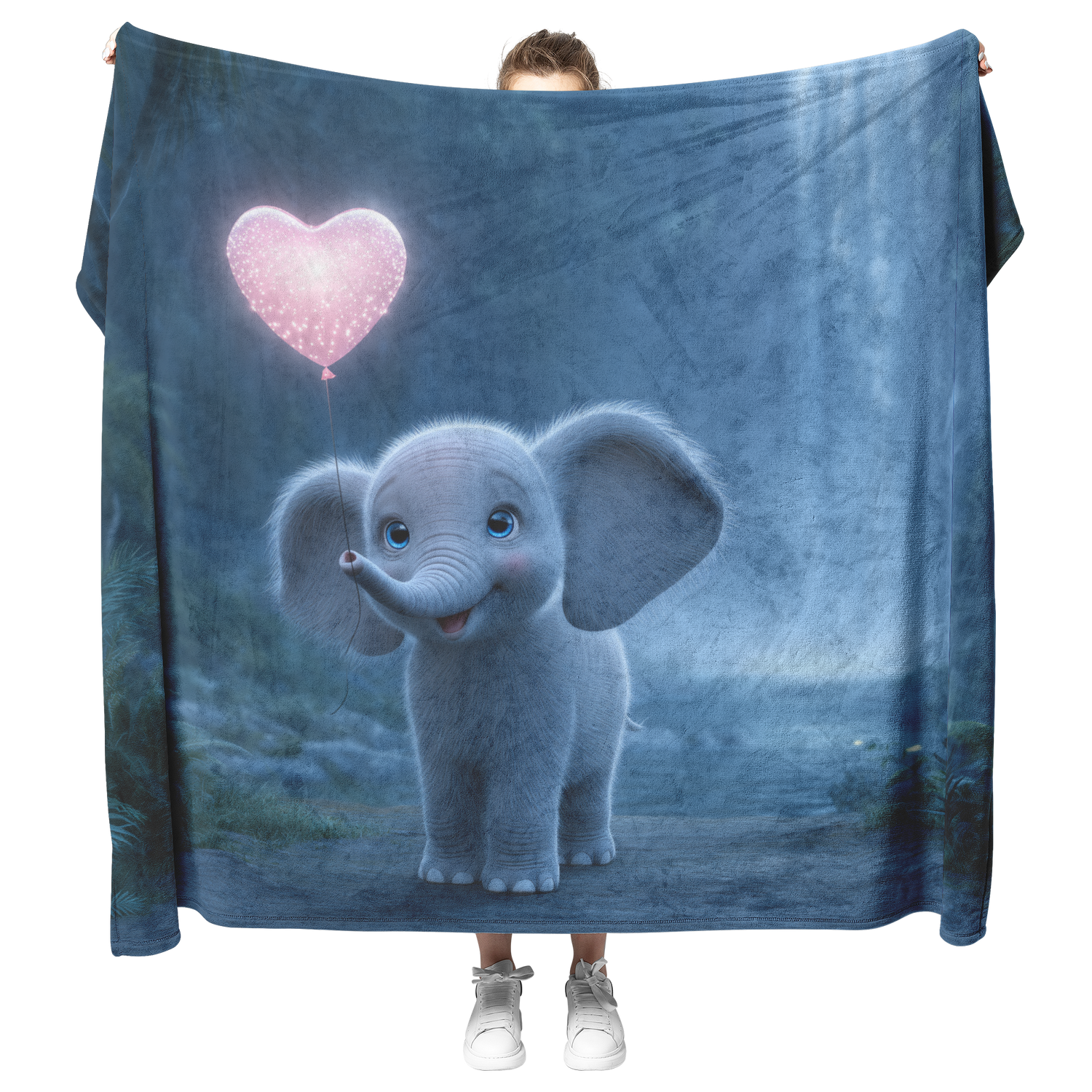 🐘 Elephants Sherpa Fleece Blanket Collection | Awakening Aesthetics