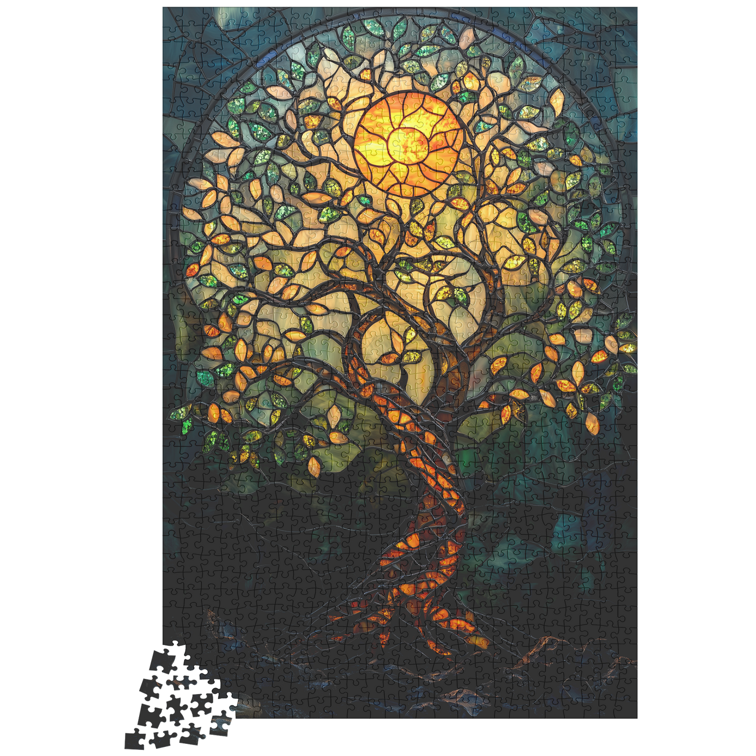 🌳 Tree of Life Stained Glass Puzzles | Awakening Aesthetics