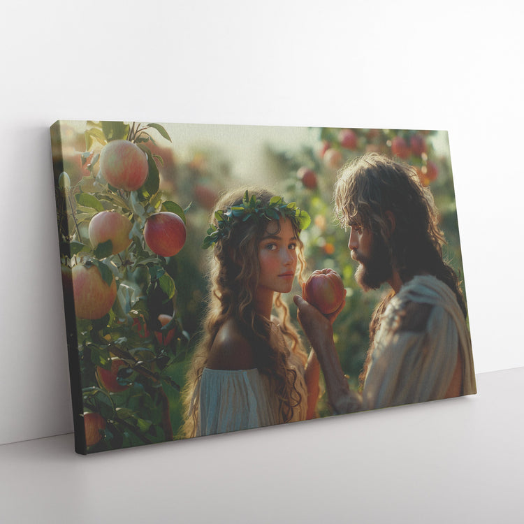🌿 Adam & Eve Christian Canvas Art Collection | Awakening Aesthetics