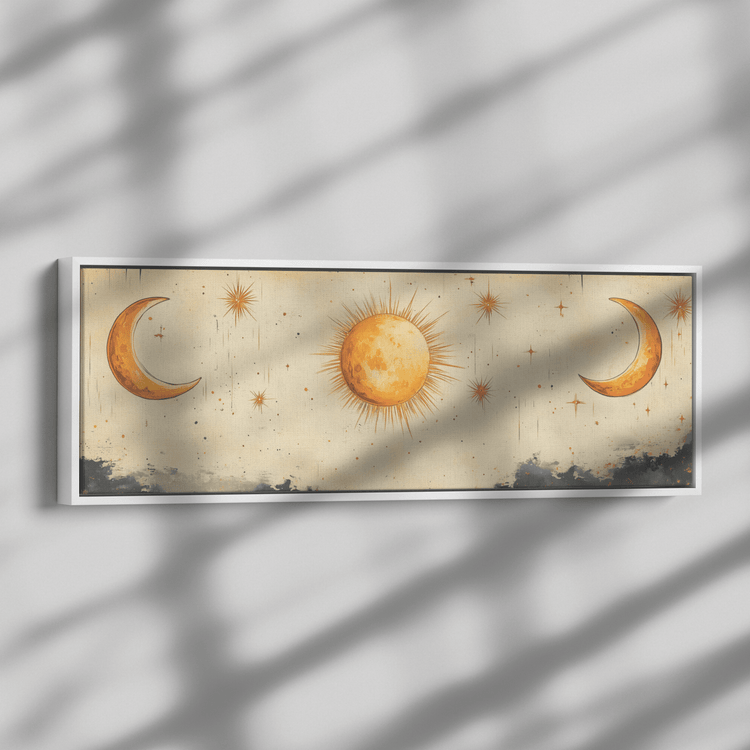 🖼️ Modern Boho Framed Panoramic Canvas Art Collection | Awakening Aesthetics