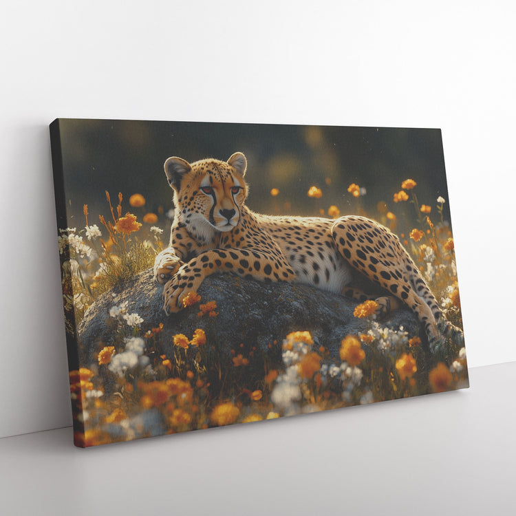 🐆 Cheetah Canvas Wall Art Collection | Awakening Aesthetics