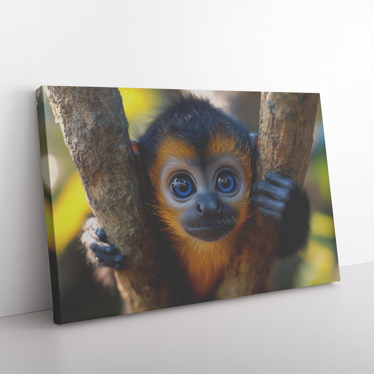 🐒 Spider Monkey Canvas Wall Art Collection | Awakening Aesthetics