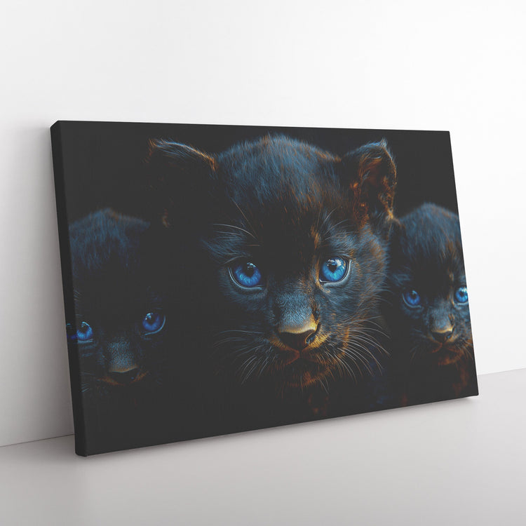 🐆 Panther Canvas Wall Art | Awakening Aesthetics