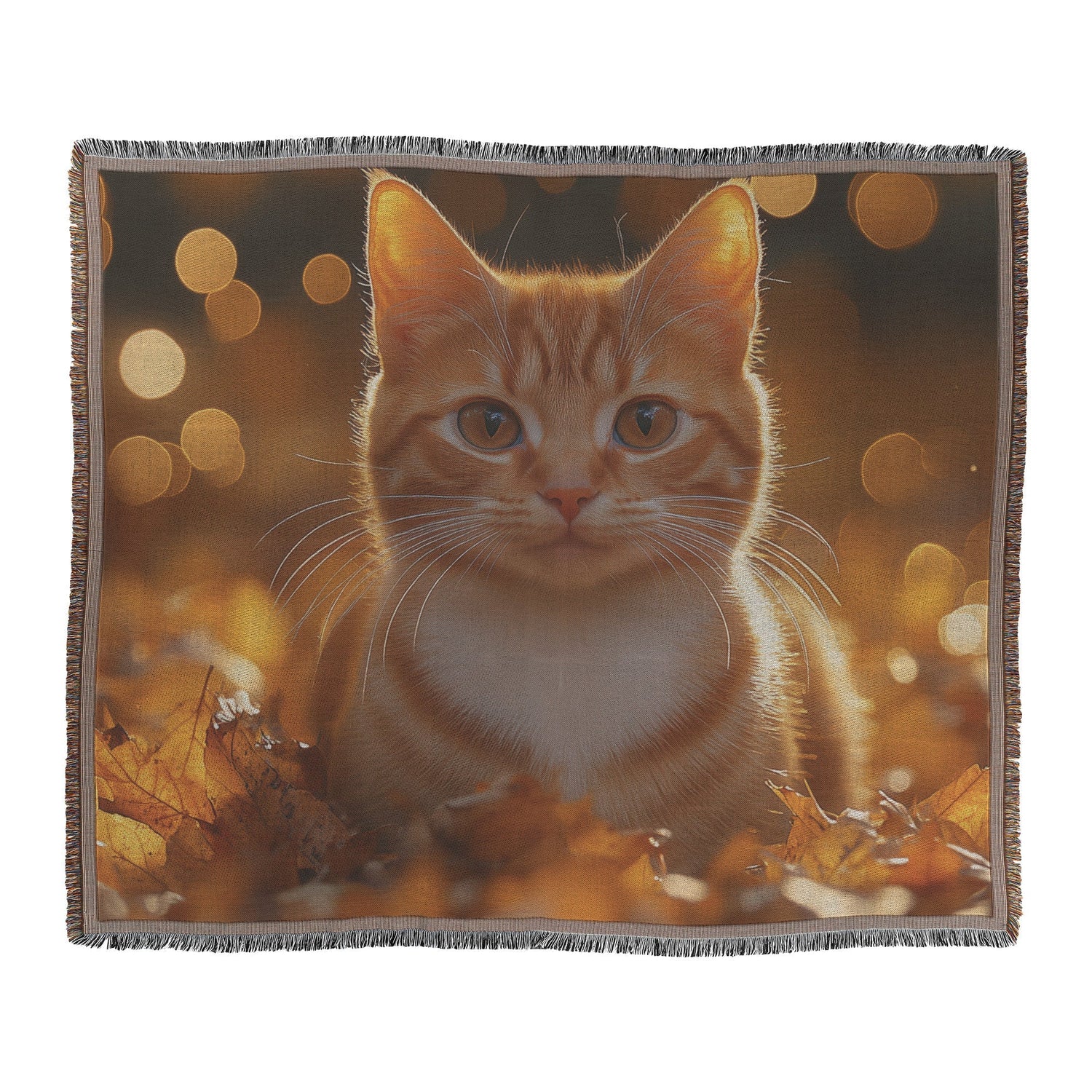 🐱 Cat Woven Throw Blanket Collection | Awakening Aesthetics