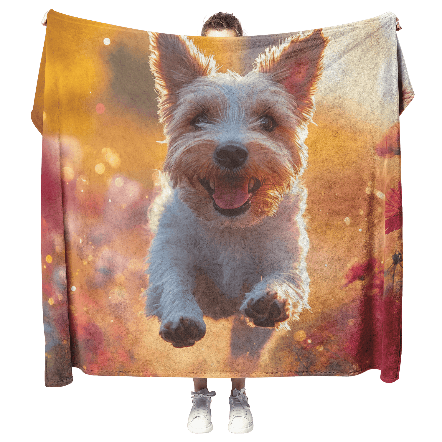 🐾 Parson Russell Terrier Dog Sherpa Fleece Blanket Collection | Awakening Aesthetics