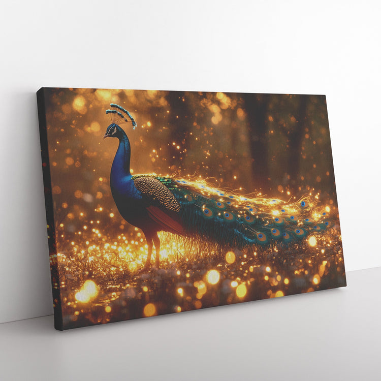 🦚 Peacock Canvas Wall Art Collection | Awakening Aesthetics
