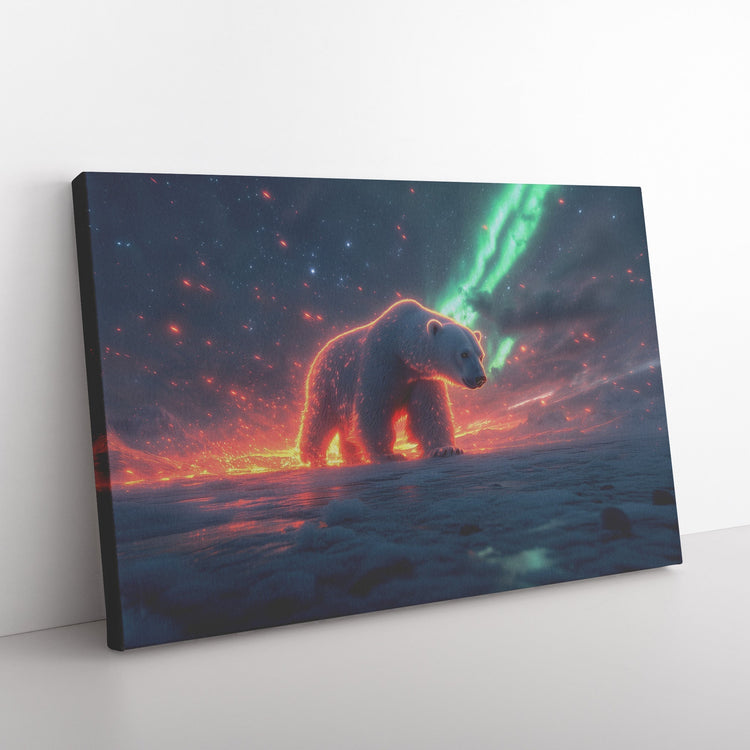 🐻‍❄️ Polar Bear Canvas Wall Art Collection | Awakening Aesthetics