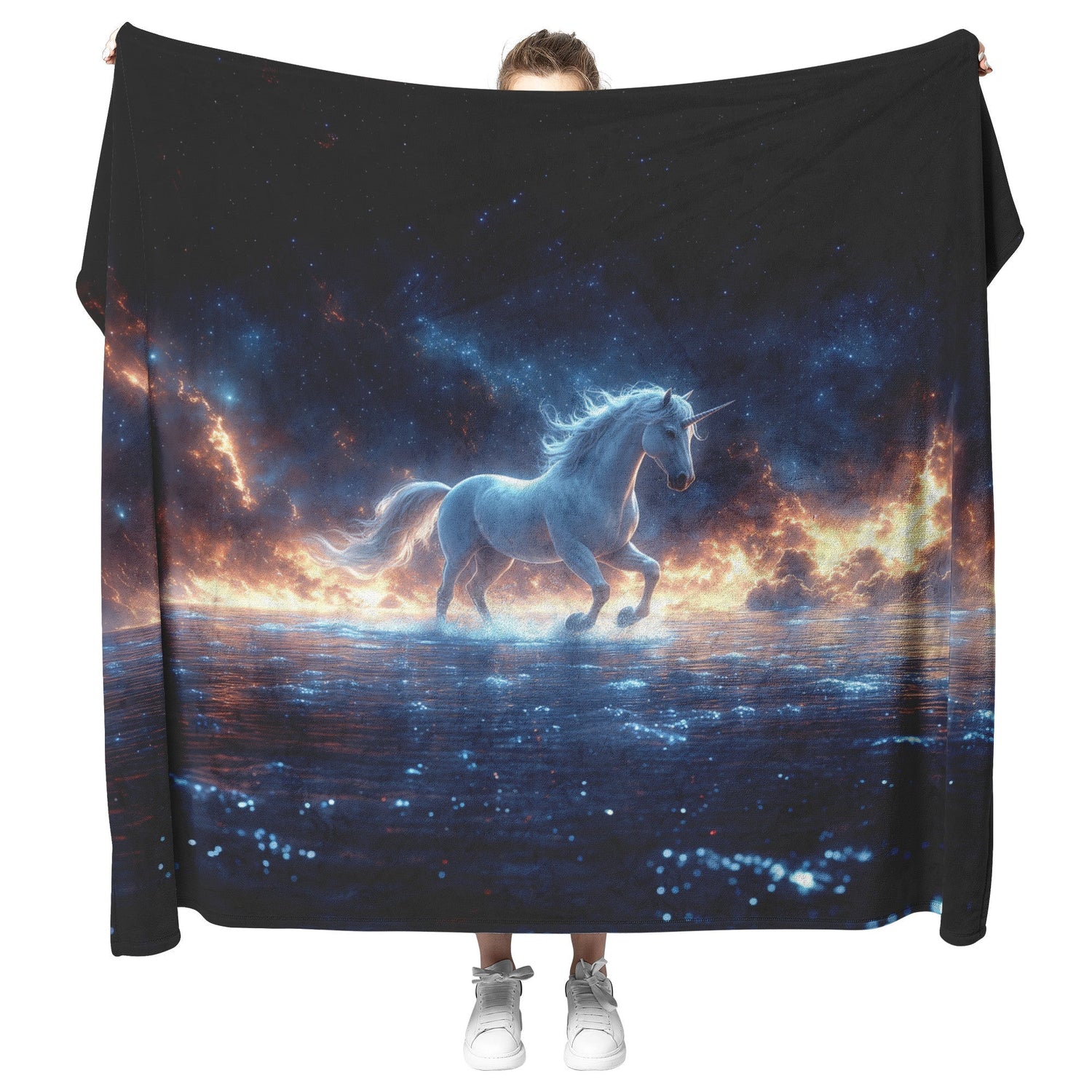 🦄 Unicorn Sherpa Fleece Blanket Collection | Awakening Aesthetics