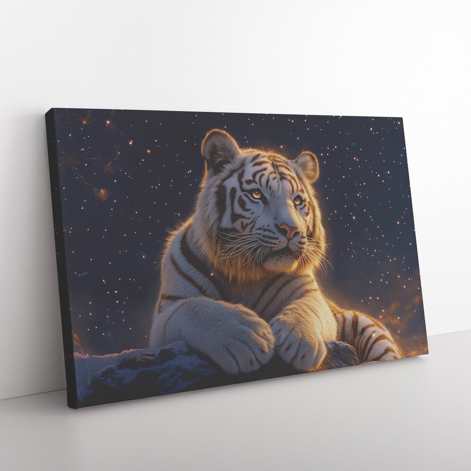 🐅 White Tiger Canvas Wall Art Collection | Awakening Aesthetics