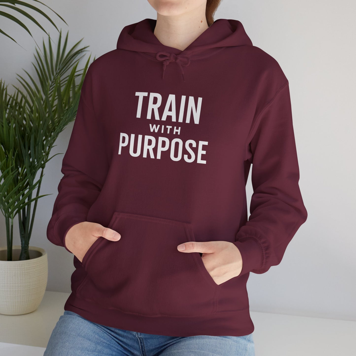 Train With Purpose Aesthetics Bodybuilding Hoodie - Awakening Righteousness