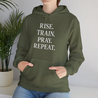 Rise Train Pray Repeat Awakening Righteousness Hoody For Men and Women - Awakening Righteousness