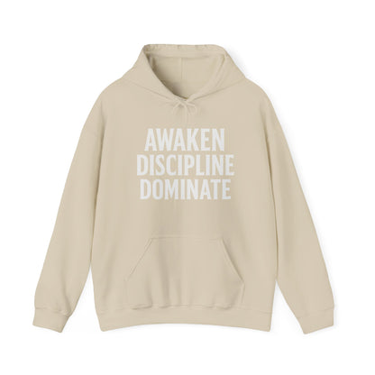 Awaken Discipline Dominate Awakening Righteousness Hoody Apparel For Men and Women