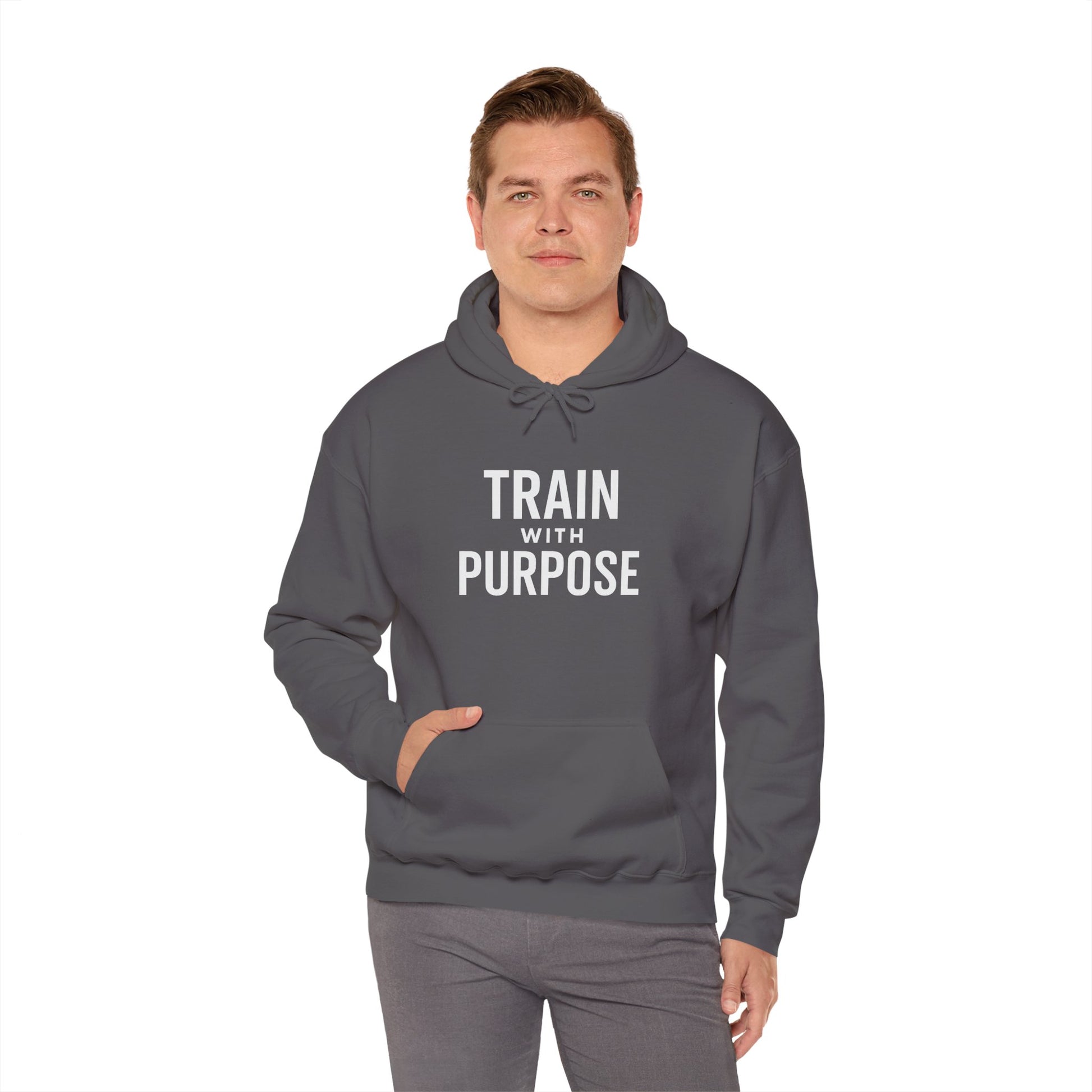 Train With Purpose Aesthetics Bodybuilding Hoodie - Awakening Righteousness