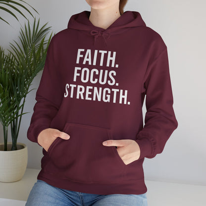 Faith Focus Strength - Awakening Righteousness Hoody Apparel For Men and Women - Awakening Righteousness