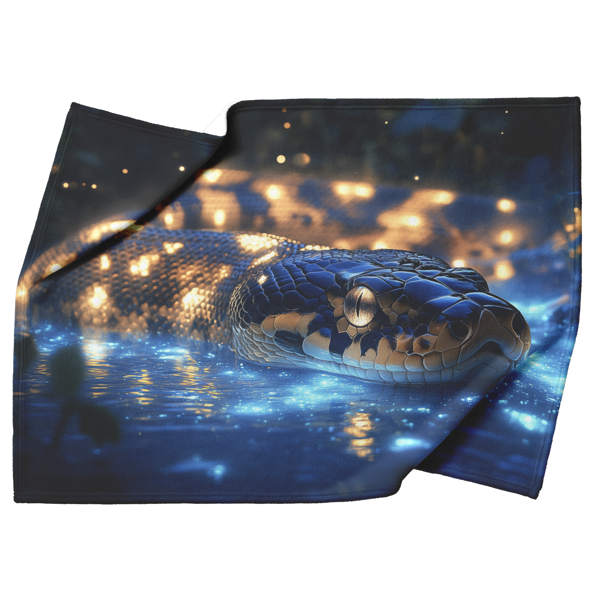 Anaconda_Resting_in_Glowing_Bioluminesce_H_Blanket_Top_Bottom_Folds_Mockup.png