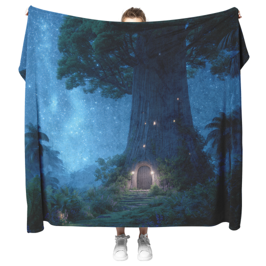 Ancient_Enchanted_Tree_With_Glowing_Door_H_Blanket_Model_Mockup.png