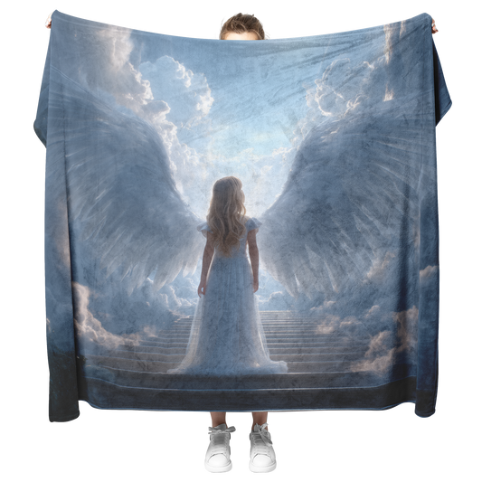 Angel_With_Open_Wings_At_Top_Of_Sky_Stai_H_Blanket_Model_Mockup.png