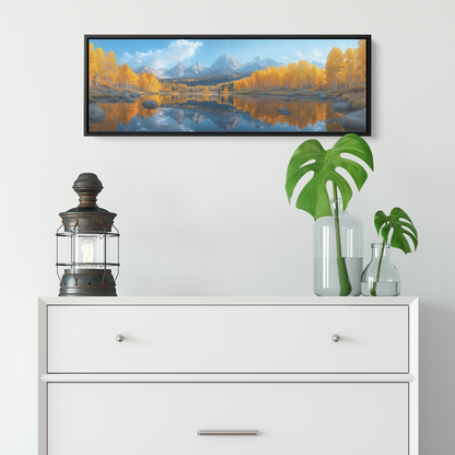 Autumn_Mountain_Scene_Golden_Aspens_Calm_Framed_Canvas_H_Panoramic_Small_Lifesty_Mockup.png