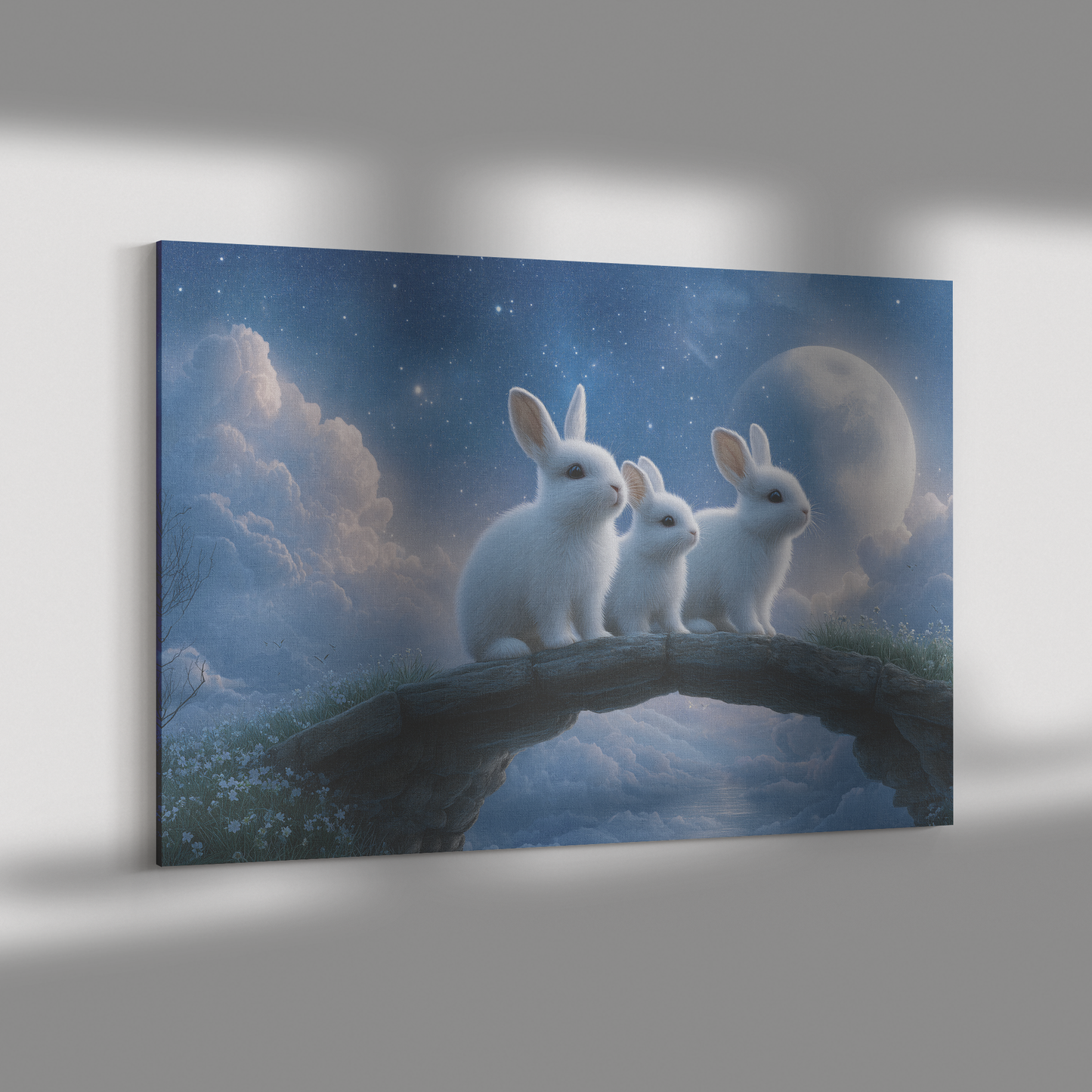 Baby_Bunnies_on_Moonbeam_Bridge_Surround_H_Rectangle_Dramatic_Shadow_Mockup.png_15346983