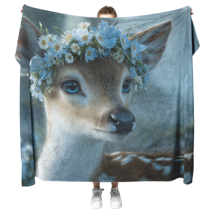 Baby_Deer_Wearing_Flower_Heart_Crown_Gen_H_Blanket_Model_Mockup.png_15350834