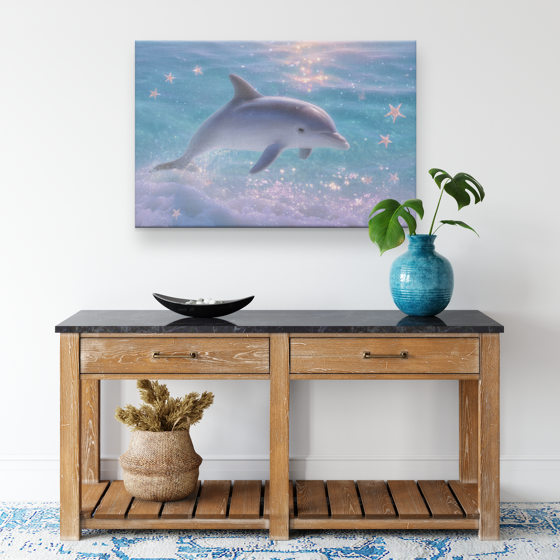 Baby_Dolphin_in_Pastel_Waters_Surrounded_H_Rectangle_Smaller_Lifestyle_Mockup.png_15524328