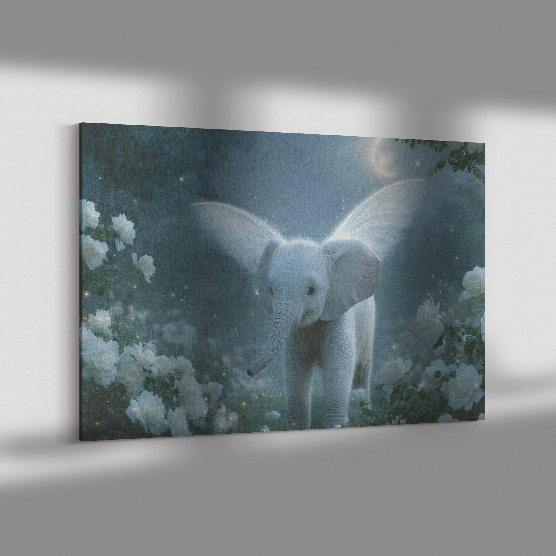 Baby_Elephant_with_Fairy_Wings_Playing_w_H_Rectangle_Dramatic_Shadow_Mockup.png_15519358