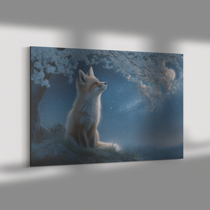 Baby_Fox_Howling_at_Moon_Under_Glowing_S_H_Rectangle_Dramatic_Shadow_Mockup.png_15524260
