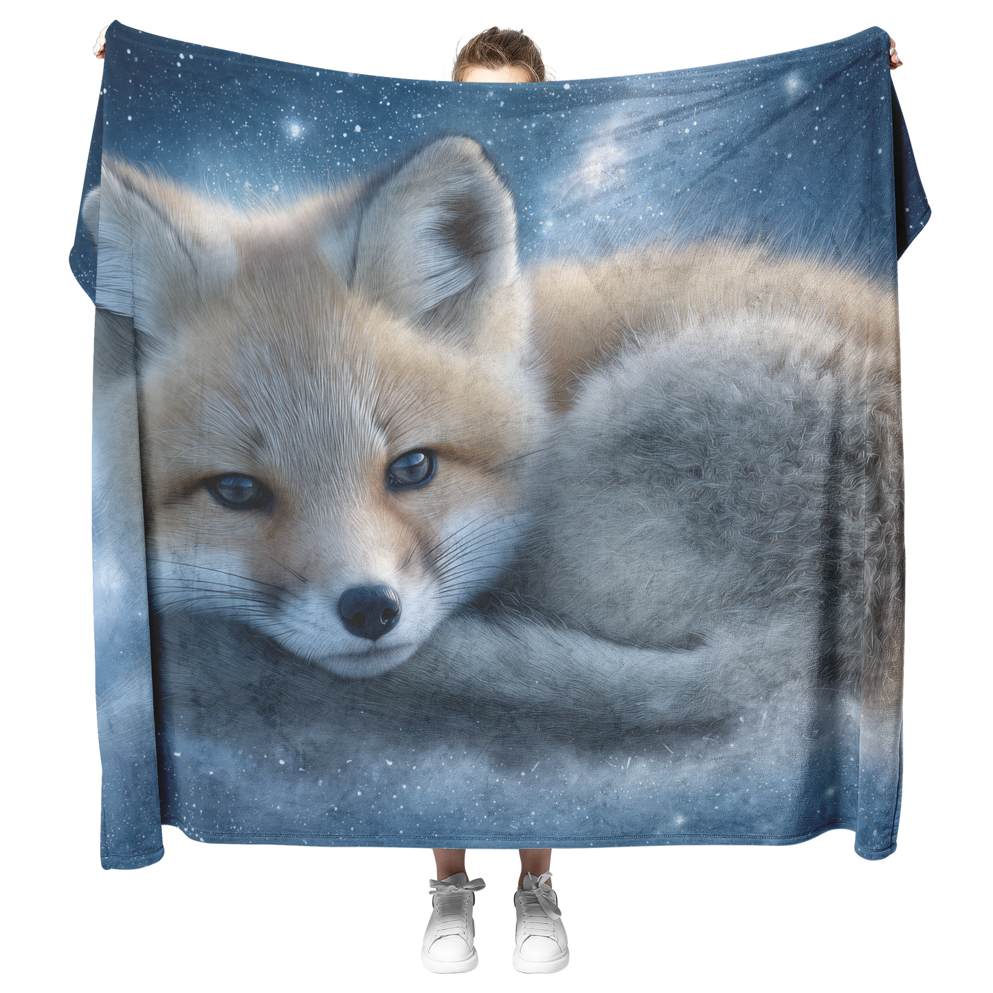 Baby_Fox_With_Blue_Eyes_Curled_On_Glowin_H_Blanket_Model_Mockup.png